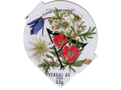 Serie 109 A "Alphabet mit Gartenblumen", Riegel