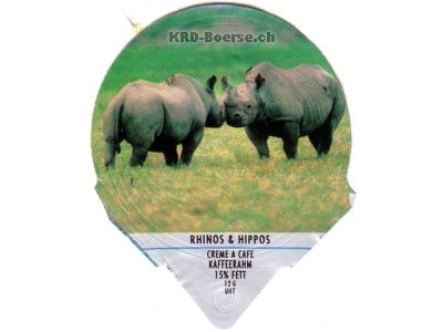 Serie 1.163 A \"Rhinos + Hippos\", Riegel