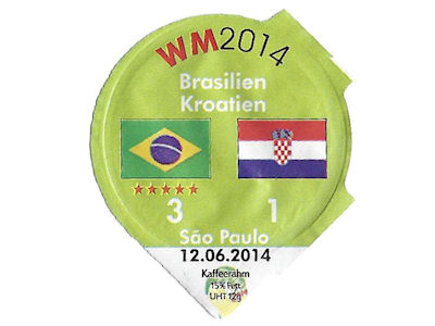 Serie 8.197 \"Fussball WM 2014\", Riegel